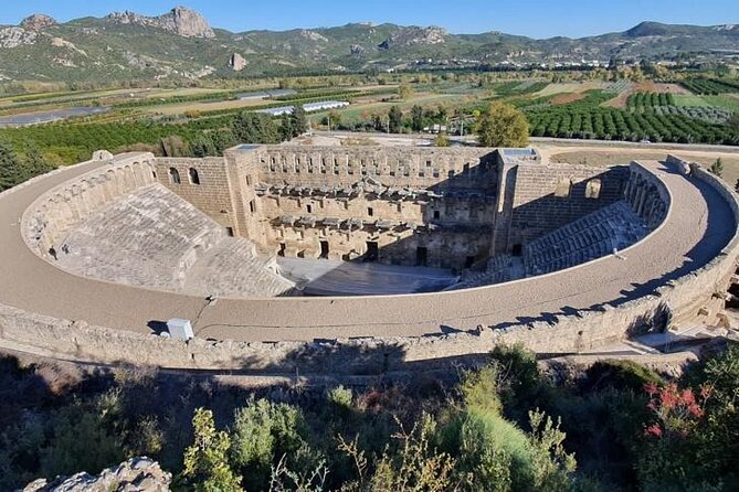 Perge Aspendos Aquaduct Side with Waterfall - Why Perge, Aspendos, and Side click into one great day