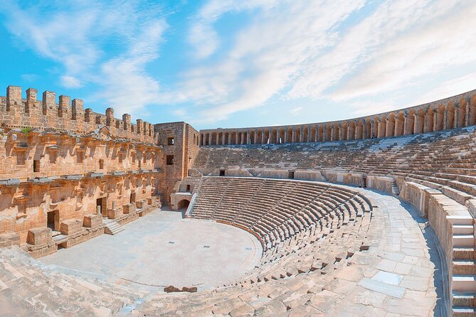Perge Aspendos Aquaduct Side with Waterfall - Pickup, timing, and the 9-hour reality check
