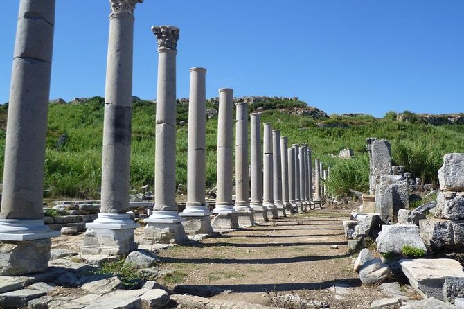 Perge Aspendos Side and Manavgat Waterfall Tour - Getting picked up in Antalya without losing the morning