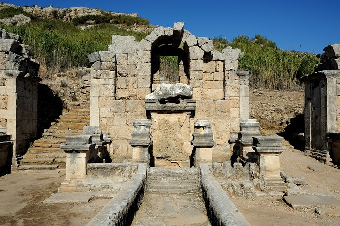 Perge Aspendos Side and Manavgat Waterfall Tour - Side and the Apollo Temple: sea views, big columns, and time to wander