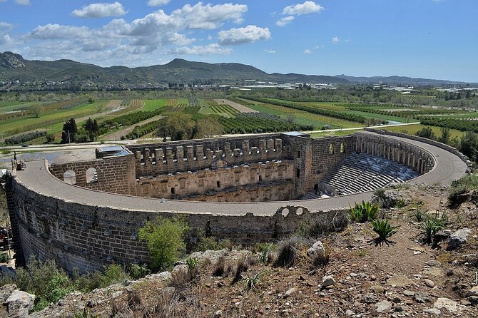Perge Aspendos Side the Historical sites of Antalya - Side Antik Kenti: Apollo on one side, everyday life on the other