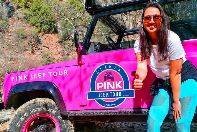 PINK JEEP TOUR - Alanya Jeep Safari - Stop 3: Alanya Seyir Terası viewpoint, 30 minutes of panorama time