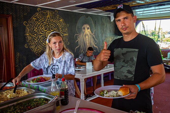 Pirate Adventure Cruise incl. Lunch from Side - The Itinerary from Side: Sea Time, Swimming, Lunch, and More