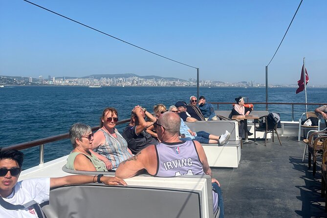 Princes Islands Blue Journey from Old City Istanbul - Sailing under Galata Bridge, then catching Galata Tower up close