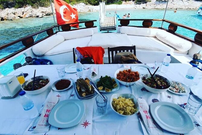 Private 6-Hour Boat Tour with Lunch in Bodrum Bays - Snorkeling and fishing gear: included perks, with one key check