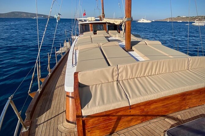 Private Boat Experience in Bodrum Coast with Snorkeling and Coves - Stop 2 Bodrum City: views while the boat keeps moving