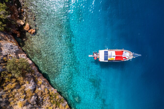 Private Boat Tour to Kekova and Sunken City from Kalkan - On deck: tea, coffee, a swim, and goggles