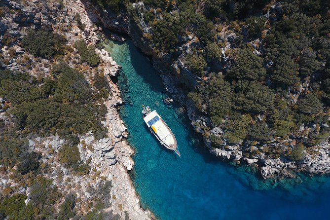 Private Boat Trip to Kas Islands including BBQ Lunch - Meis (Kastellorizo) island cluster and underwater canyon plus wreck