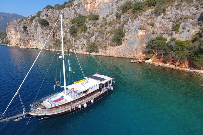 Private Boat Trip to Kas Islands including BBQ Lunch - Kaleköy harbor, Limanagzi Bay, and Big Pebble Beach with cool-water magic