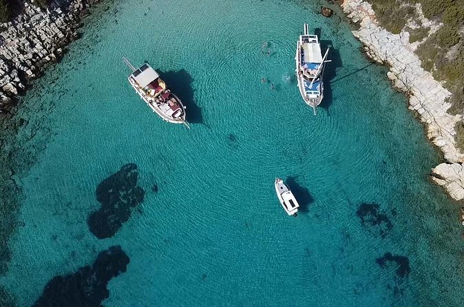 Private Boat Trip with lunch & island stops - Lunch on board: Turkish starters, hot lunch, tea, fruit
