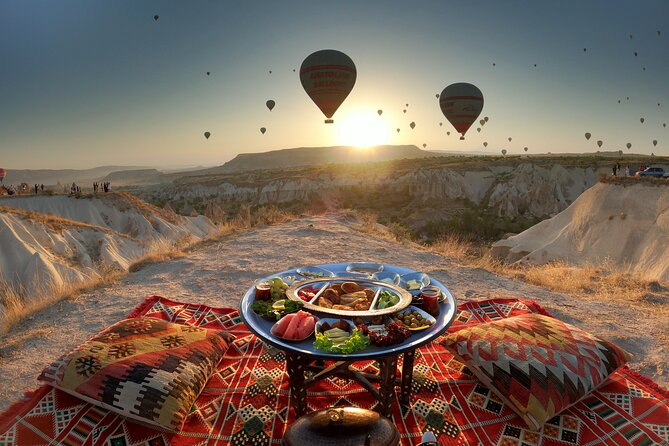 Private Breakfast Organisation in the Love Valley - Love Valley at dawn, with a table already waiting