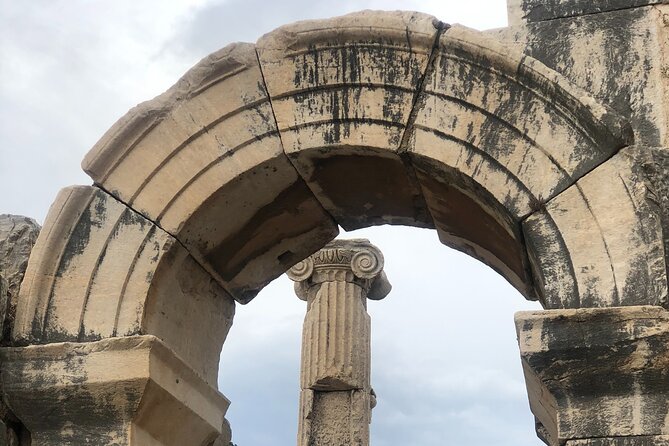 Private Ephesus and House of Virgin Mary Tour Cruiser Only - Ottoman Kuşadası snacks: Castle on Pigeon Island and a 1618 caravanserai