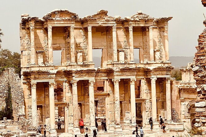 Private Full Day Ephesus Tour from Bodrum - Library of Celsus and the Great Theatre: The two-picture payoff
