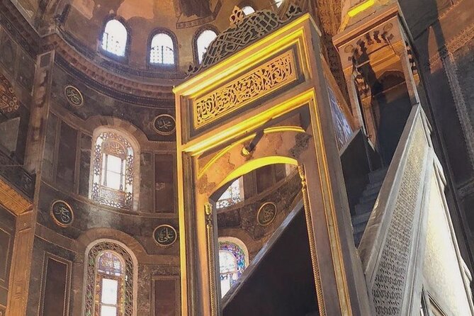 Private Hagia Sophia Sultanahmet Blue Mosque Cistern Grand Bazaar - Basilica Cistern: Sunken Palace, columns, and ticket reality