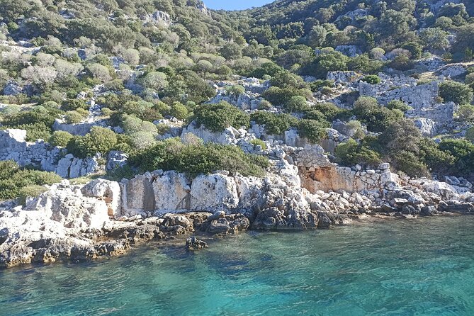 Private Kekova Boat Tour from Demre - More bays after the castle: Esmeralda, Burc, and the swim time split