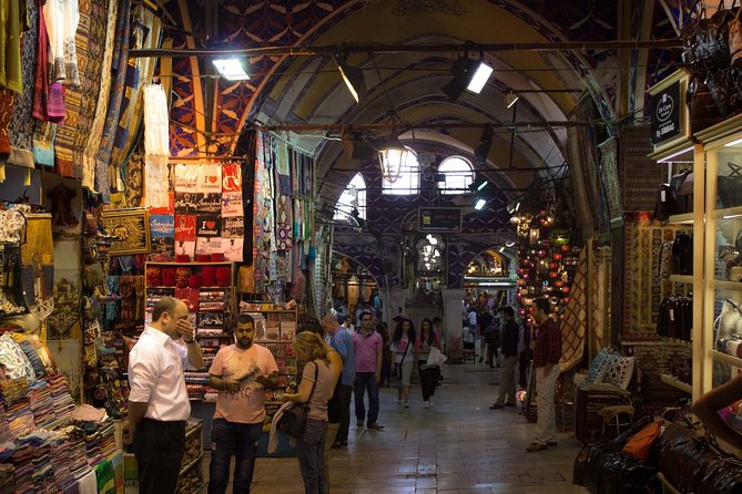 Private & Mini Group Istanbul 7 hours Tour with TRAM. Save time - Stop 6, Grand Bazaar: shopping streets with real crowd math