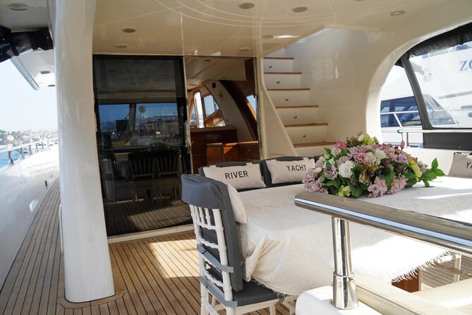 Private Yacht Cruise on Bosphorus - Dolmabahçe Palace to Çırağan Palace, a shoreline of power and European style