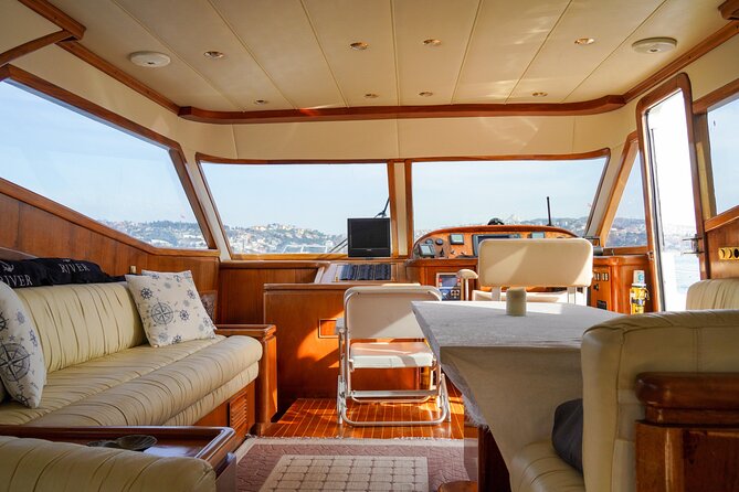 Private Yacht Cruise on Bosphorus - Kucuksu and Beylerbeyi, the summer-palace calm under bridge shadow