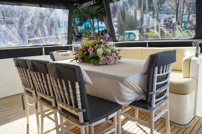 Private Yacht Cruise on Bosphorus - What you get on board: lemonade, snacks, WiFi, and real comfort