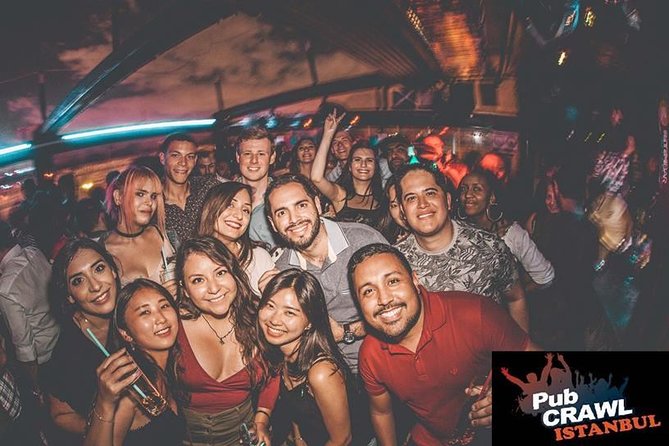 Pub Crawl Istanbul / Rooftop Clubs & Party Bus - The party bus experience, how it keeps the group together
