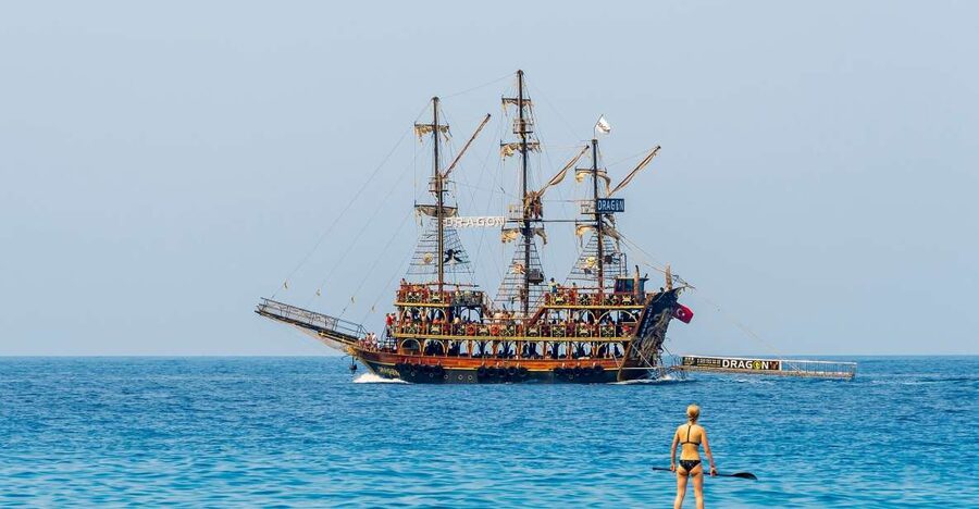 Red Dragon Pirate Boat Trip & Lunch - Kemer to Phaselis Bay: The Cruise Portion That Sets the Tone