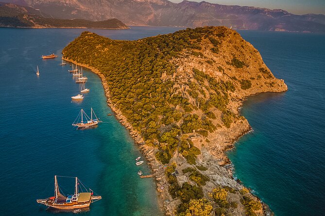 Sail Turkey: Gulet cruise Fethiye to Olympos - Day 1: Fethiye Harbour to Oludeniz, Butterfly Valley, and St. Nicholas Island