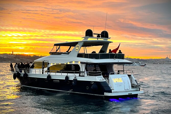 Scenic Bosphorus Sunset Cruise – 2.5 Hours of Luxury & Views - Bosphorus Strait, palaces, and bridges: the “Europe to Asia” effect
