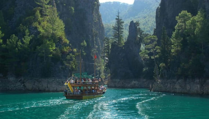 Side/Alanya: Green Canyon Boat Trip w/Unlimited Soft Drinks - The simple pitch: a canyon boat day that avoids Side’s crush