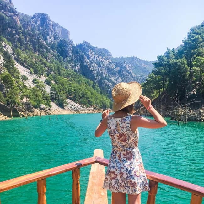 Side/Alanya: Green Canyon Boat Trip w/Unlimited Soft Drinks - Entering the Green Canyon: 14 km of water, photos, and a calm rhythm