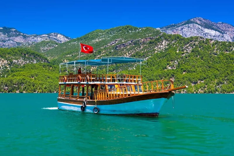 Side/Alanya: Green Canyon Boat Trip w/Unlimited Soft Drinks - The swim break: short, refreshing, and very much the point