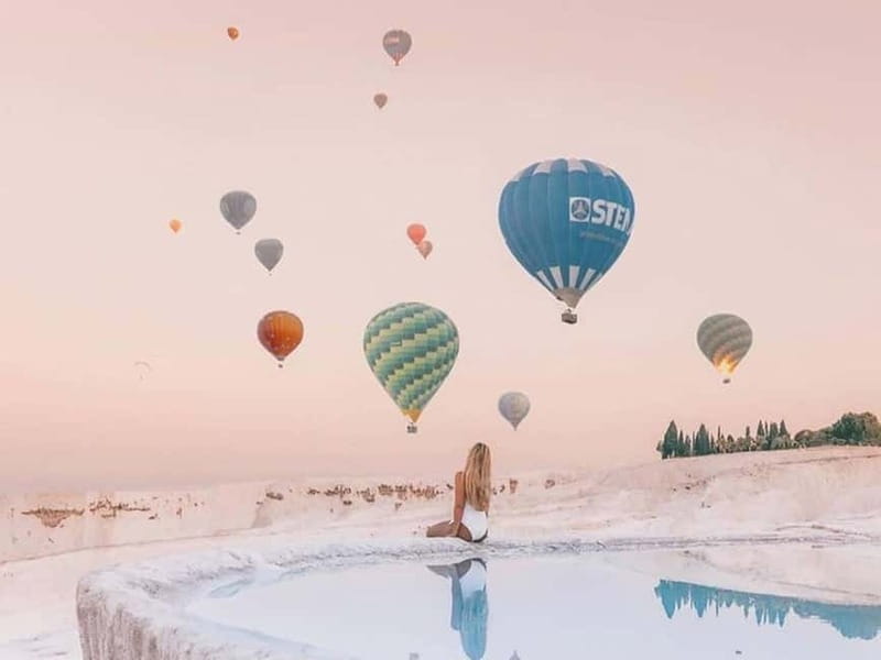 Side/Alanya: Pamukkale Hot Air Balloon Flight w/Lunch - Quick hits before you go