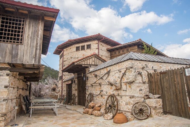 Side Altinbesik Cave And Ormana Village Tour With Boat Tour - Buttoned Houses: see how Ormana’s architecture is built