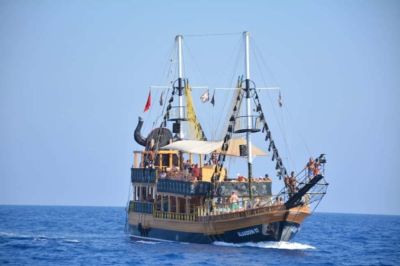Side Dolphin Island Boat Cruise with Lunch & Drinks - Swim stops in crystal-clear bays, plus the foam party
