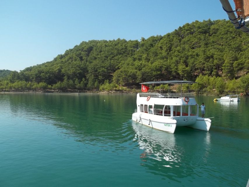 Side: Green Canyon Boat Trip & Bus Safari with Lunch - Taurus Mountains by Cabrio Bus, Orange Gardens, and Road-Worth It Views