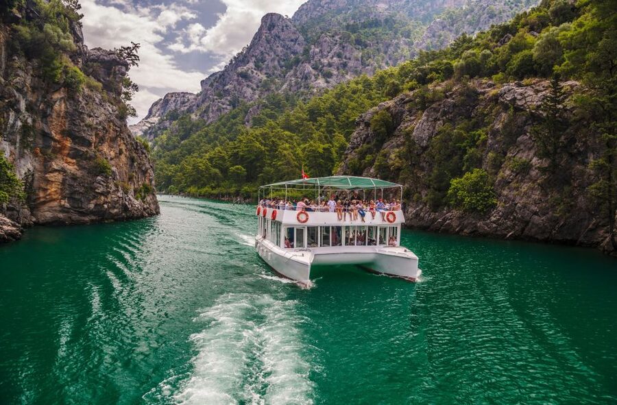 Side: Green Canyon Jeep and Boat Tour with Lunch - Side to the Taurus Mountains, where the day starts fast
