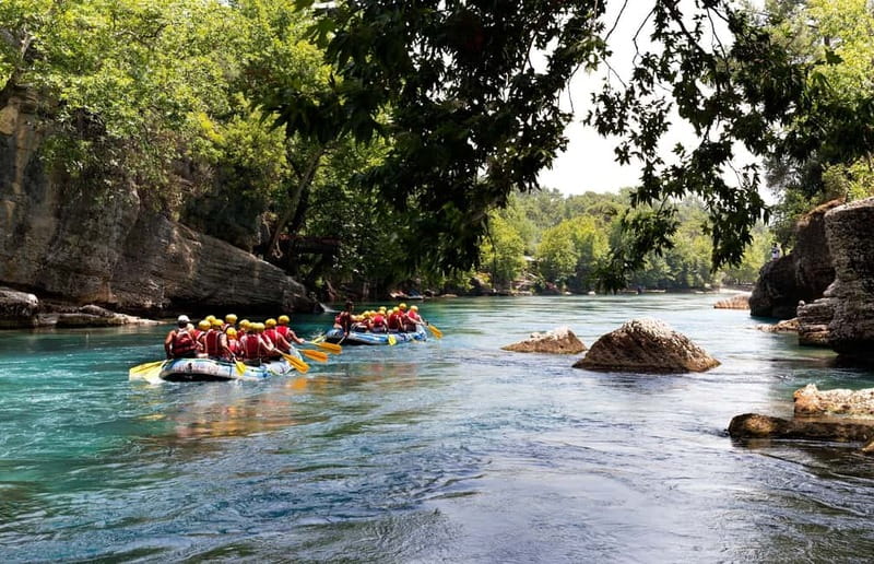 Side: Koprulu Canyon Whitewater Rafting with Lunch - Koprulu Canyon National Park views you can actually enjoy (between splashes)