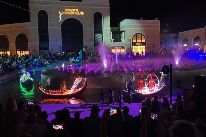 Side Land of Legends Night Show with Included Transfers - Land of Legends Night Show: what you’re really buying
