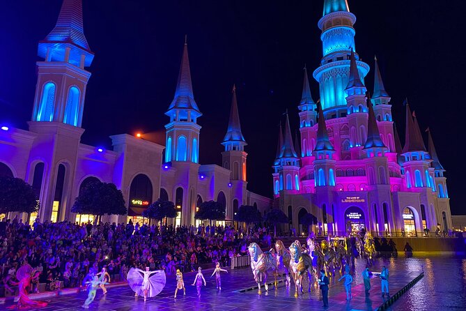 Side Land of Legends Night Show with Included Transfers - How much time you get in the park (and how to use it well)