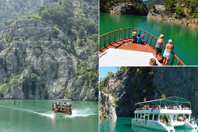 Side / Manavgat : Green Canyon Boat Trip w/ Lunch & Soft Drinks - From Side to the water: why this day trip feels easy
