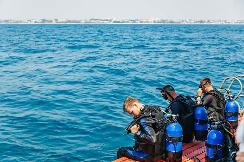 Side: Scuba Diving, Underwater Museum, 2 Dives incl. Lunch - Where You Start in Side: Pickup, the Boat, and the Side Stop