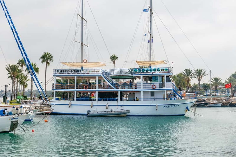 Side: Scuba Diving, Underwater Museum, 2 Dives incl. Lunch - First Underwater Session Near Side and Manavgat: Controlled Start, Clear Coaching