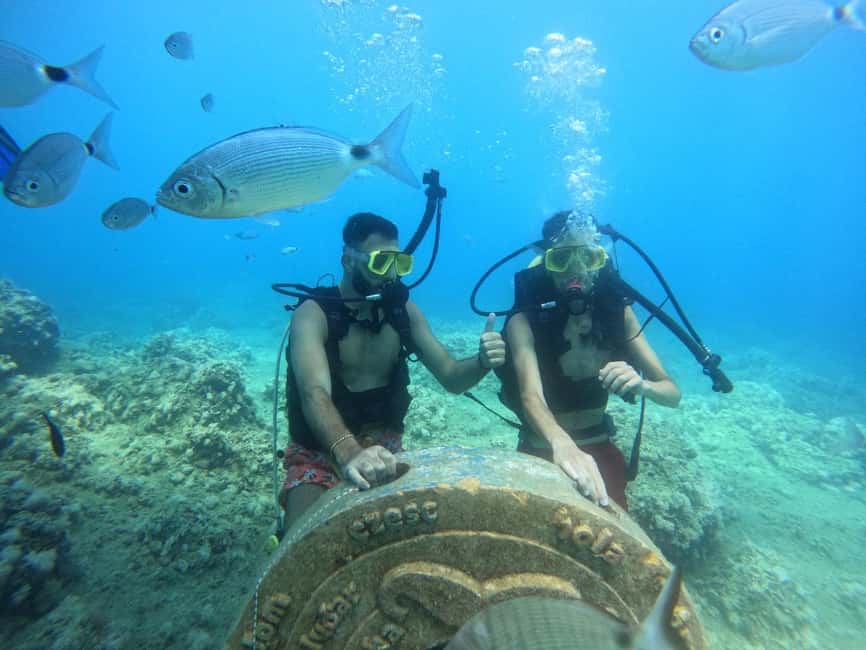 Side: Scuba Diving with Expert Diving Option - Staff and instructors: calm, clear, and very practical