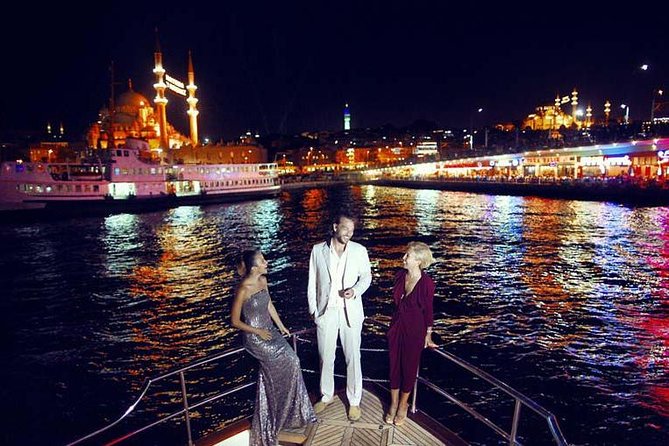 Stage Front Bosphorus Dinner Cruise with Pickup & Drinks included - Pickup and Meeting Point: The Fast Way to Start This Night Right