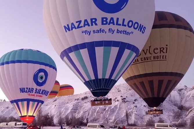 Sunrise Balloon Flight Cappadocia (Goreme) by Nazar Balloons - From hotel to launch: the quiet hour before liftoff