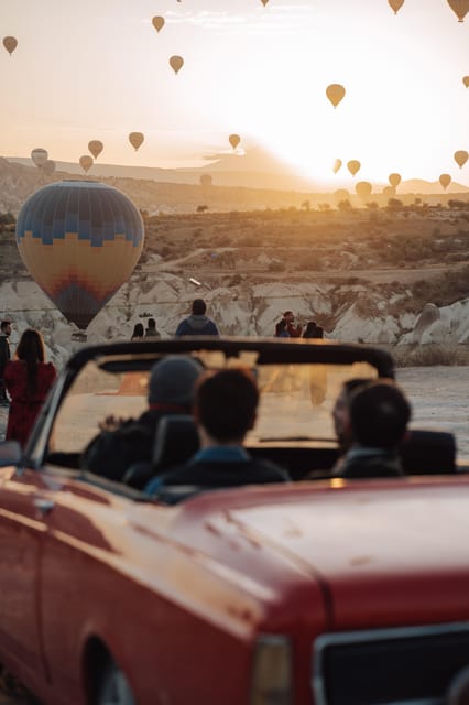 Sunrise Balloon Viewing with Classic Car –Magical Cappadocia - Stop 2: Love Valley for the long photo stretch, where the magic builds