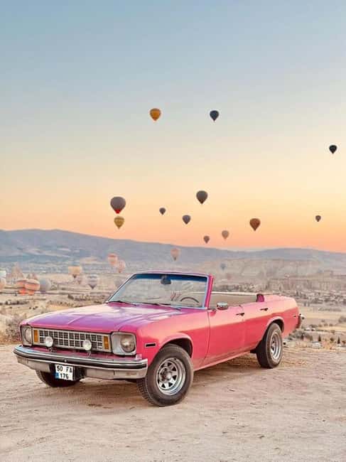 Sunrise Balloon Viewing with Classic Car –Magical Cappadocia - How the timing works before sunrise hits