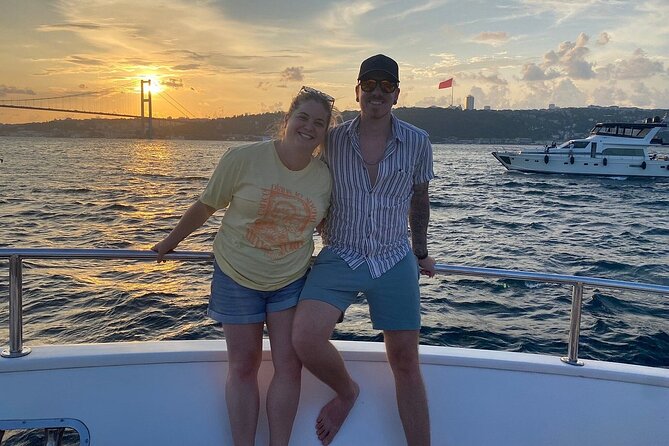 Sunset Cruise on Luxury Yacht with Transfers - Rumeli Hisarı and the Fatih Sultan Mehmet Bridge: fortress energy and engineering drama