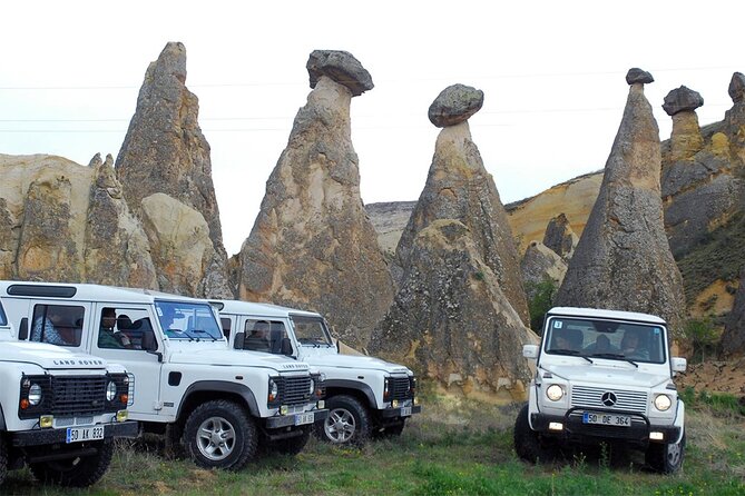 Sunset Jeep Safari in Cappadocia - Rose Valley panorama: where the light starts to do the work