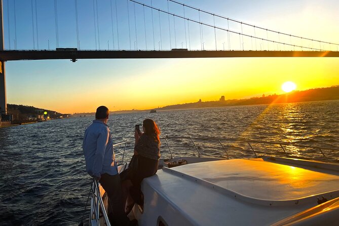 Sunset or Daytime Istanbul Guided Luxury Yacht Cruise with Snacks - Anadolu Hisarı and the Asian-side ruins you can see from the water