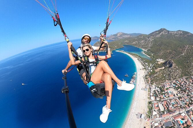 Tandem Paragliding Flight Experience Babadağ Mountain Fethiye - In the air: 30 to 45 minutes of cruising, plus optional adrenaline